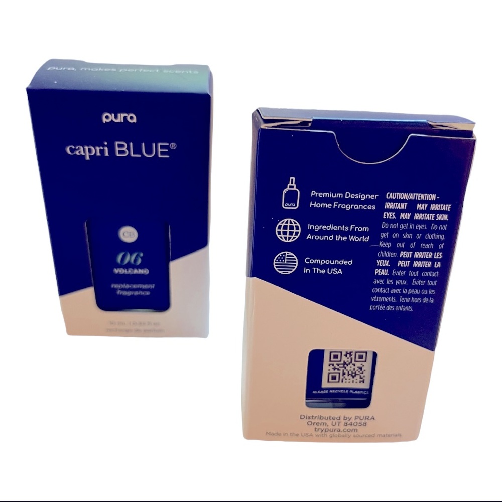 2 Pura Capri Blue Fragrance Refills